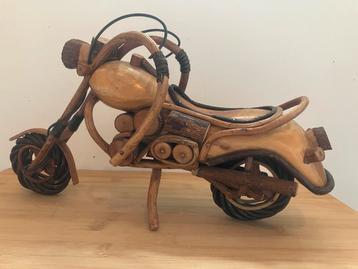 Harley Davidson - houten chopper motor beschikbaar voor biedingen