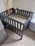 Box + toebehoren, Kinderen en Baby's, Ophalen, Zo goed als nieuw, Rechthoekig, In hoogte verstelbaar