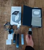 Fitbit Versa smartwatch sport horloge zilver met accessoires, Fitbit., Ophalen of Verzenden, Zilver