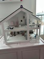 Modern poppenhuis, Verzamelen, Poppenhuizen en Toebehoren, Ophalen, Zo goed als nieuw, Poppenhuis
