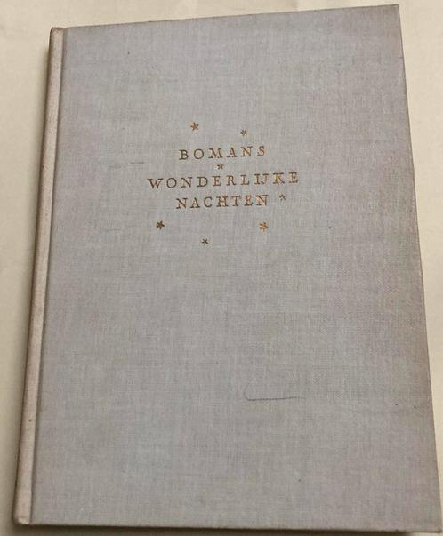 Godfried Bomans Wonderlijke nachten1edruk+tikkelbout+DVD’s+, Antiek en Kunst, Antiek | Boeken en Bijbels, Ophalen of Verzenden