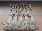 Gordijnklossen / Embrasse, Minder dan 50 cm, Klassiek, Crème, Ophalen of Verzenden