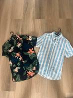Twee zomerse heren overhemden, Kleding | Heren, Overhemden, Ophalen of Verzenden, Zo goed als nieuw, Overige kleuren, Halswijdte 39/40 (M)