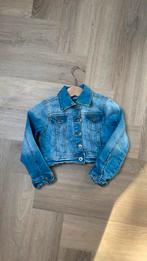 Leuk hip spijkerjasje, kort model, maat 110, Kinderen en Baby's, Kinderkleding | Maat 110, Ophalen of Verzenden, Zo goed als nieuw
