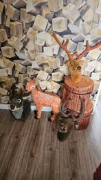 Bos thema hertenkop opbergdozen en decoratie hert., Ophalen of Verzenden, Zo goed als nieuw