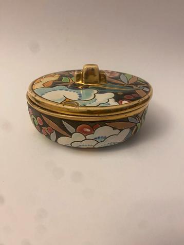 Vintage Art Deco snuisterijendoosje van Boch Frères. beschikbaar voor biedingen