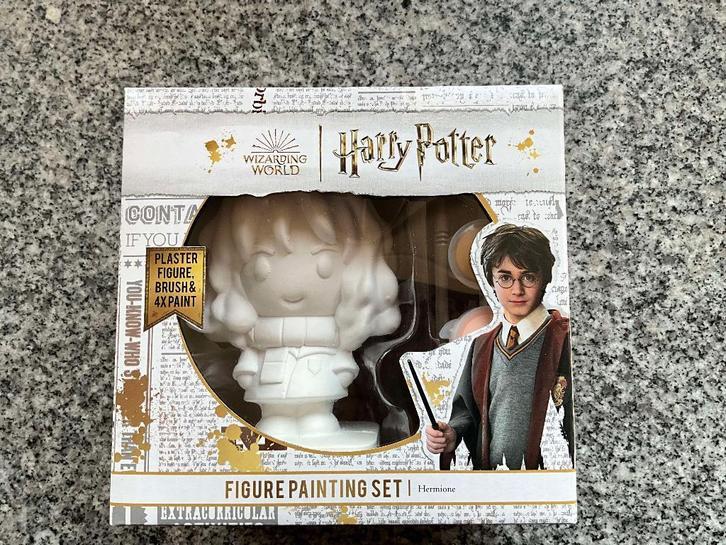 Harry Potter gipsfiguur schilderen Hermelien, Verzamelen, Harry Potter, Nieuw, Actiefiguurtje, Ophalen of Verzenden
