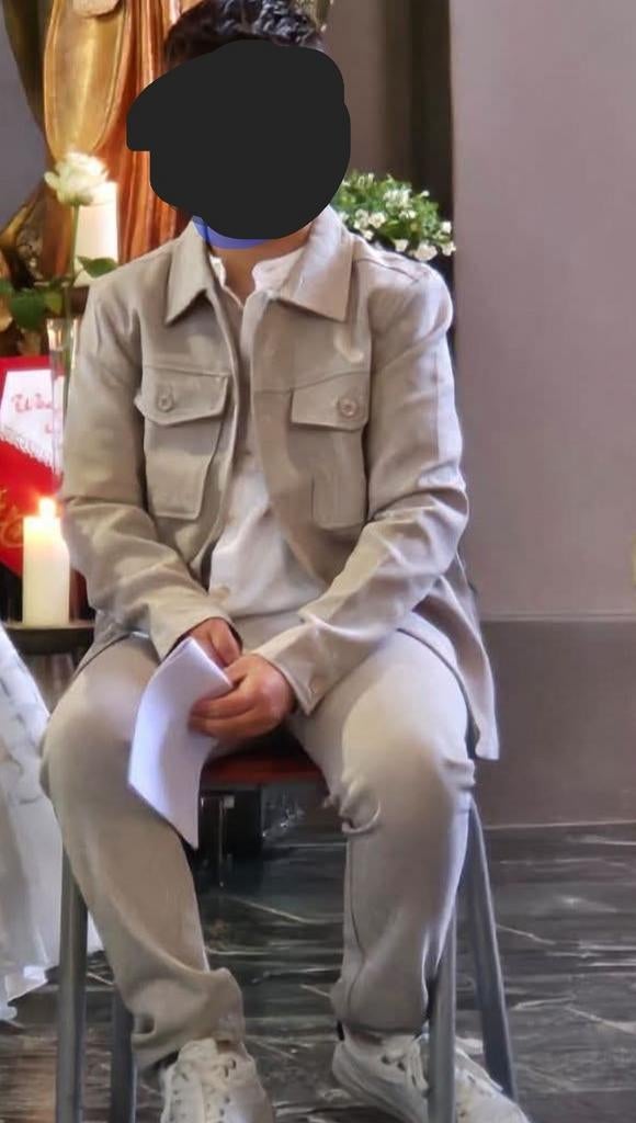 Communie Pak Jongen mt 140/146, Ophalen of Verzenden, Zo goed als nieuw, Jongen