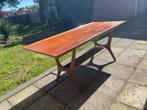 Vintage salontafel jaren 60, Gebruikt, 50 tot 75 cm, Rechthoekig, 50 tot 100 cm