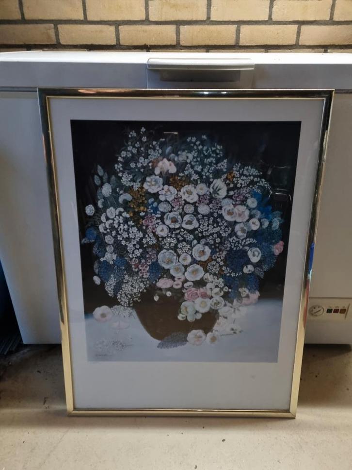 Schilderij Bloemen Stilleven van Heide Dahl, Antiek en Kunst, Kunst | Schilderijen | Klassiek, Ophalen