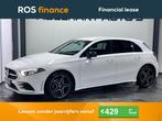 Mercedes-Benz A-Klasse 200 Business Solution AMG Night Editi, Auto's, Mercedes-Benz, Automaat, Wit, Leder, Bedrijf