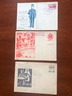 3 oude Nederlandse briefkaarten., Ophalen of Verzenden, T/m 1940, Gestempeld
