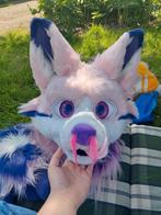 Fursuit canine pink partial lined, Hobby en Vrije tijd, Kostuums, Theaterbenodigdheden en LARP, Ophalen of Verzenden, Zo goed als nieuw