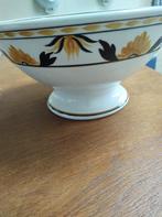 Fruitschaal boerenbont Petrus Regout, Antiek en Kunst, Antiek | Servies los, Ophalen of Verzenden