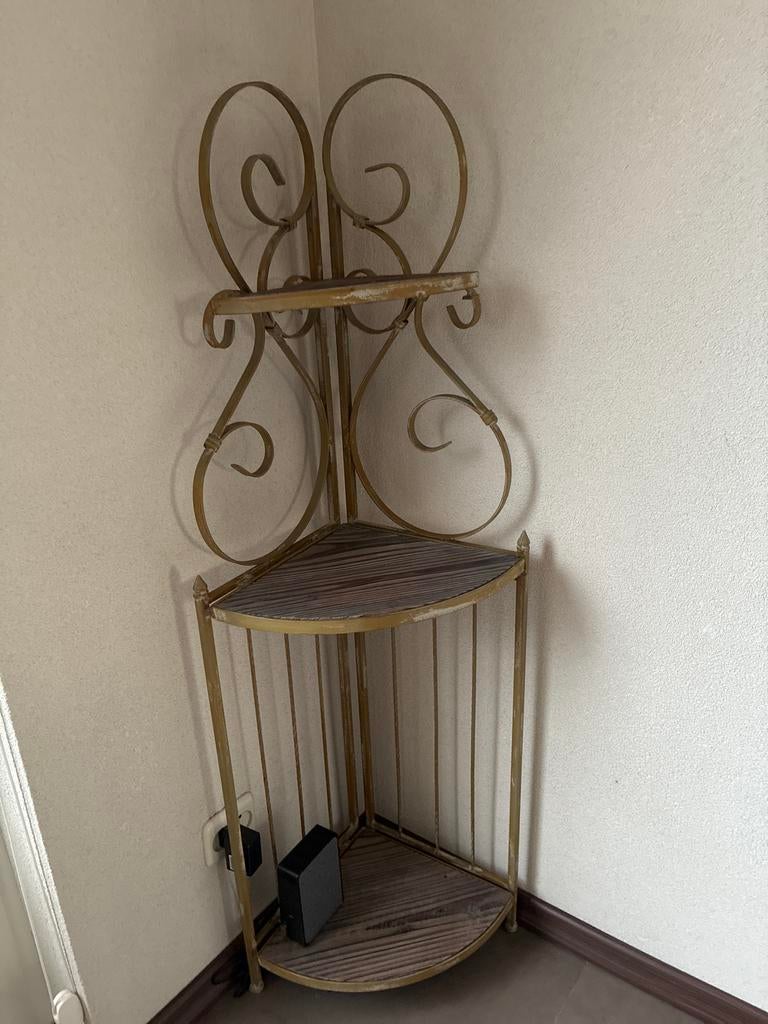 Mooie hoektafel, Ophalen, Minder dan 55 cm, Zo goed als nieuw, 60 cm of meer