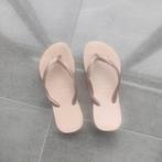 Havaiana slippers roze metallic - maat 27-28, Gebruikt, Ophalen of Verzenden