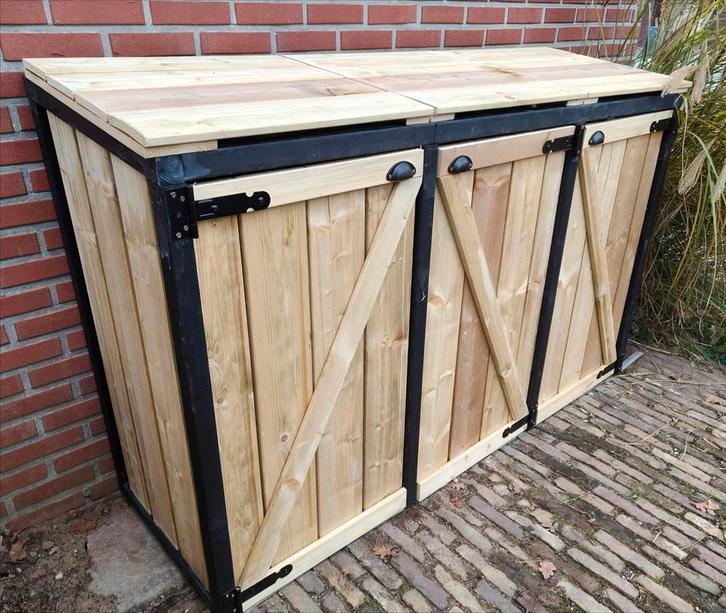 Containerombouw - Stijlvol en praktisch!, Tuin en Terras, Bergingen en Tuinkasten, Nieuw, Containerberging, Hout, Ophalen