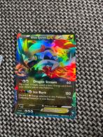 Pokémon Kaarten - White Kyurem EX, Naganadel GX, Fire Cube, Ophalen of Verzenden, Gebruikt, Losse kaart, Foil