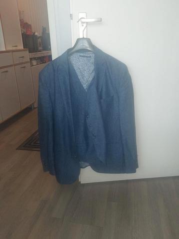 Blauw Gilet & Colbert Set - Maat 54 beschikbaar voor biedingen