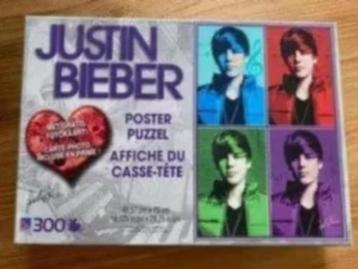 Poster Puzzel : Justin Bieber ( 300 stukjes ) beschikbaar voor biedingen