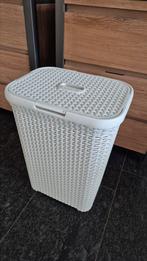 Wasmand wit curver 60 liter, Huis en Inrichting, Badkamer | Badtextiel en Accessoires, Ophalen, Zo goed als nieuw, Wit
