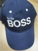I'M THE BOSS  CAP/PET NIEUW uit AMERIKA, Ophalen of Verzenden, Nieuw, 58 of 59 cm (L, 7¼ of ⅜ inch), Pet