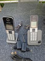 Vaste telefoon Panasonic Duo Huistelefoon type KX-TGD310NL, Ophalen of Verzenden, Gebruikt, 2 handsets, Stralingsarm