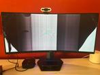 DELL S3422DWG monitor met voet, defect Widescreen Curved, Computers en Software, Monitoren, Gebruikt, 101 t/m 150 Hz, DisplayPort