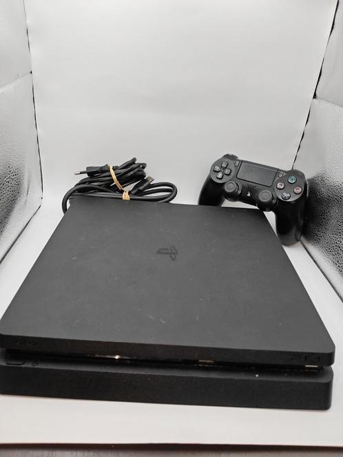 PlayStation 4 Slim 1TB PS4, Spelcomputers en Games, Spelcomputers | Sony PlayStation 4, Zo goed als nieuw, Slim, Met 1 controller