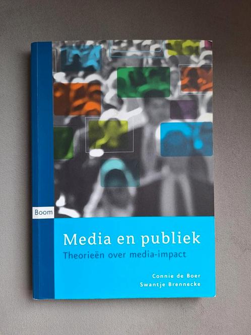 Media en publiek - Connie de Boer/Swantje Brennecke - druk 6, Boeken, Wetenschap, Zo goed als nieuw, Sociale wetenschap, Ophalen of Verzenden
