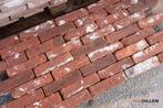 Oude rode vormbak stenen 22 x 5.5 200M2 zeer gave kwaliteit!, Doe-het-zelf en Verbouw, Metselstenen, Verzenden, Gebruikt, Bakstenen