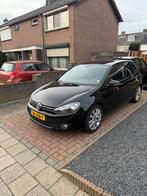Volkswagen Golf 1.4 TSI highline 90KW 2009 Zwart NIEUWE APK, Zwart, 4 cilinders, Alcantara, Handgeschakeld