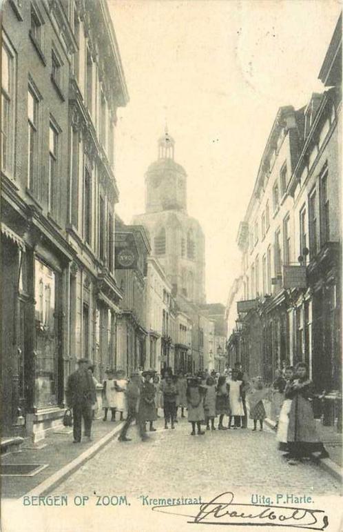 (380-731-027) Bergen op Zoom Kremerstraat, Verzamelen, Ansichtkaarten | Nederland, Noord-Brabant, Verzenden