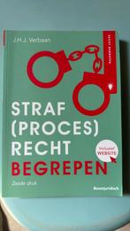 Joost Verbaan - Straf(proces)recht begrepen, Ophalen of Verzenden, Zo goed als nieuw, Joost Verbaan
