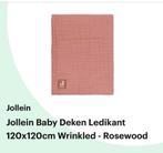 Jollein babydeken 120x120, Kinderen en Baby's, Ophalen, Zo goed als nieuw, 100 cm of meer, Deken