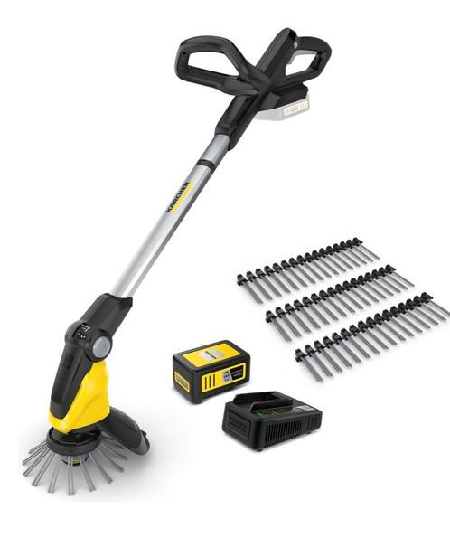 Kärcher Accu Onkruidverwijderaar WRE 18-55 inclusief Starter, Tuin en Terras, Hand-tuingereedschap, Zo goed als nieuw, Bezem, Ophalen of Verzenden