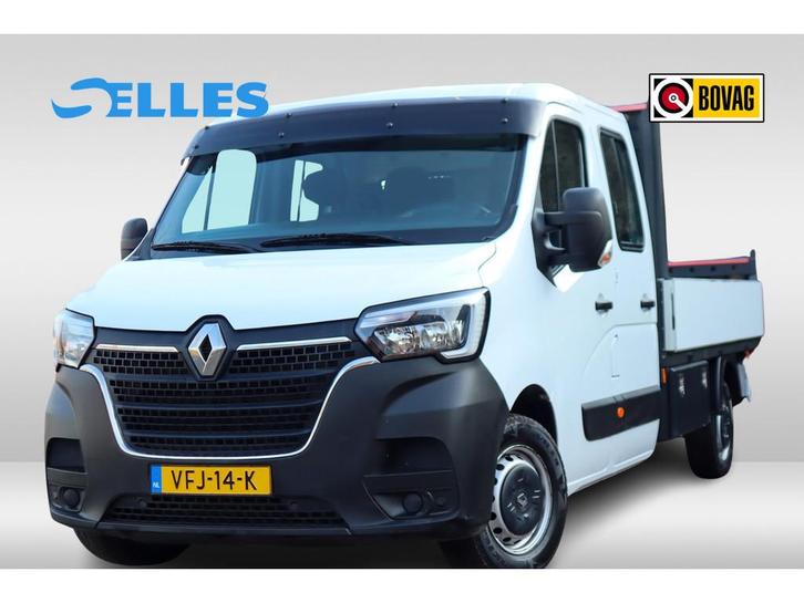 Renault Master T35 2.3 dCi 150 L3 DC Energy | 7 Persoons | P, Auto's, Bestelauto's, Bedrijf, Te koop, ABS, Airconditioning, Alarm