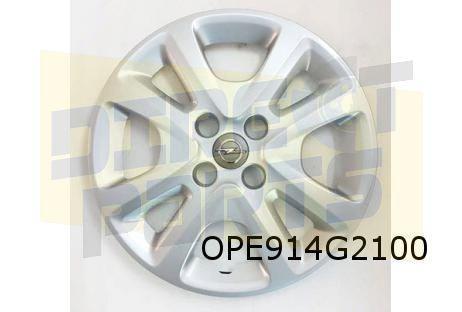 Opel Karl Wieldopset 15'' (4 stuks) Origineel! 42344315, Auto diversen, Wieldoppen, Nieuw, Verzenden