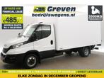 Iveco Daily 35C16H 2.3 410 157PK Bakwagen Laadbak 4.32m Lang, Auto's, Bestelauto's, Gebruikt, Euro 6, Wit, Bedrijf