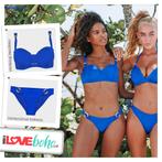 Boho Bikini blauw lapiz Outlet 50-58% korting, Ophalen, Boho Bikini, Blauw, Nieuw
