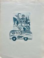 Ets Gerard van Kerkhof, Antiek en Kunst, Kunst | Litho's en Zeefdrukken, Verzenden