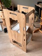 Montessori leertoren keukenhulp opstapje, Ophalen, In hoogte verstelbaar, Zo goed als nieuw, Hout