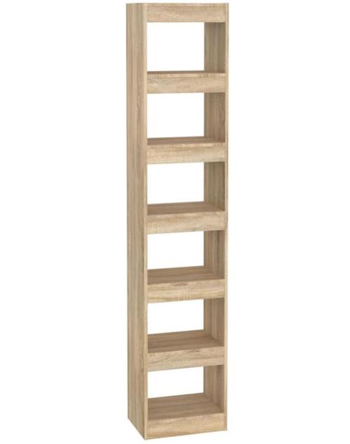 Nieuwe boekenkast / roomdivider eikenkleur, Huis en Inrichting, Kasten | Boekenkasten, Nieuw, Minder dan 50 cm, 150 tot 200 cm