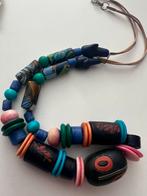 Oude millefiori Afrikaanse handelskralen ketting. Heel apart, Sieraden, Tassen en Uiterlijk, Antieke sieraden, Ophalen of Verzenden