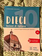 Dieci Leerboek Italiaans A1, Ophalen of Verzenden, Beta, Zo goed als nieuw, Niet van toepassing