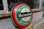 Vintage Heineken Lichtbak Reclamebord, Ophalen, Gebruikt, ., Lichtbak of (neon) lamp
