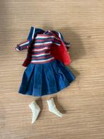 Vintage Barbie Skipper outfit “ship ahoy”, Ophalen of Verzenden, Gebruikt, Kleertjes
