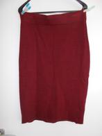 Bordeaux rode Kokerrok, Kleding | Dames, Rokken, Maat 38/40 (M), Ophalen of Verzenden, Onder de knie, Enjoy