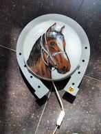 Muur lamp pony paard hoefijzer vorm, Ophalen, Zo goed als nieuw, Metaal of Aluminium