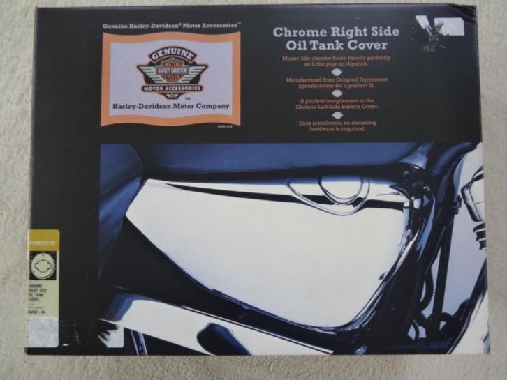 Chroom cover rechts 66262-04 Harley davidson sportster >04, Motoren, Onderdelen | Harley-Davidson, Nieuw, Ophalen of Verzenden